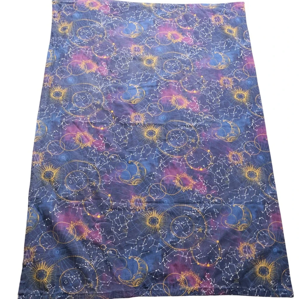VTG Celestial Astrology Constellation Sun Moon Curtains 61x42